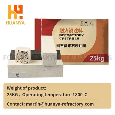 Vật liệu chịu lửa Corundum Mullite Castable